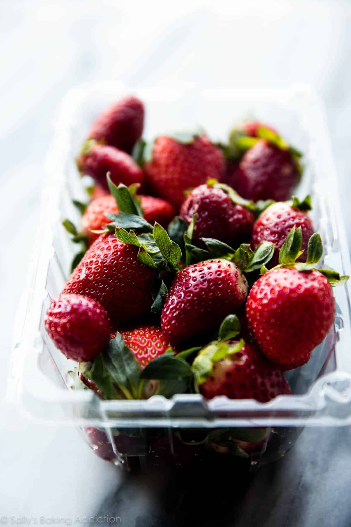 carton of strawberries